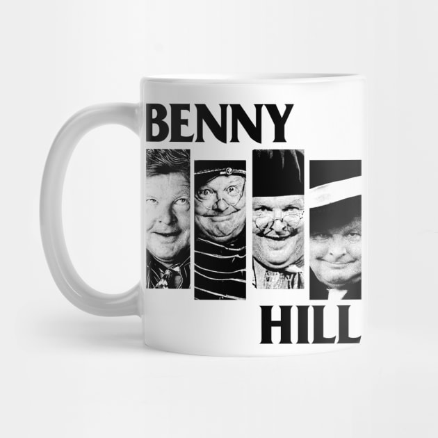 Benny Hill -- Punksthetic Fan Art by DankFutura